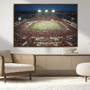 Texas Tech Red Raiders Football Team Print - Lubbock Jones by MyGreatCanvas | Canvas Wall Art Prints | Photo Prints & Wall Decor