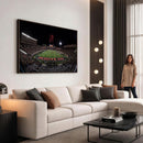 Framed Texas Tech Red Raiders Stadium Canvas, Texas Tech Red