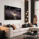 University of Nebraska Cornhuskers Basketball Team Print -