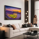 The Louisiana State University Tigers Football Team Print -