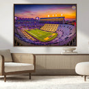 The Louisiana State University Tigers Football Team Print - by MyGreatCanvas | Canvas Wall Art Prints | Photo Prints & Wall Decor