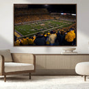 West Virginia Uni Mountaineers Football Team Print - Milan