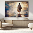 Jesus Walking on Water Wall Art | Ready to Hang Spiritual