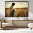 Jesus the Good Shepherd Wall Art Canvas Print - by MyGreatCanvas | Canvas Wall Art Prints | Photo Prints & Wall Decor