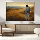 Jesus the Good Shepherd Wall Art Canvas Print -