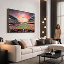 Oregon State Beavers Football Team Print - Corvallis Reser