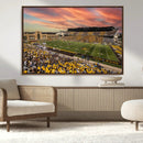 University of Wyoming Cowboys Football Team Print - Laramie by MyGreatCanvas | Canvas Wall Art Prints | Photo Prints & Wall Decor