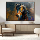 Abstract Horse Wall Art Canvas Print | Farmhouse Wall Decor by MyGreatCanvas | Canvas Wall Art Prints | Photo Prints & Wall Decor