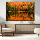 Forest Reflection Art | Autumn Forest Reflection Wall Art | by MyGreatCanvas | Canvas Wall Art Prints | Photo Prints & Wall Decor