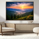 Majestic Mountain Sunrise Print | Landscape Wall Art | by MyGreatCanvas | Canvas Wall Art Prints | Photo Prints & Wall Decor