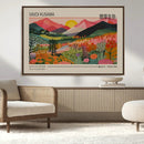 Yayoi Kusama 1986 Wall Art Print – Wabi Sabi Japanese