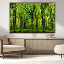 Lush Green Forest Canvas Print | 3-Panel Forest Wall Art | by MyGreatCanvas | Canvas Wall Art Prints | Photo Prints & Wall Decor