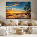 Sunset Wall Art Canvas Print