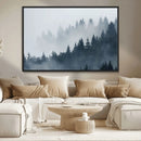 Foggy Pine Forest Wall Art Canvas Print by MyGreatCanvas | Canvas Wall Art Prints | Photo Prints & Wall Decor