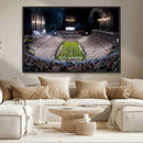 Penn Stadium Football Wall Art Canvas Print, Pennsylvania