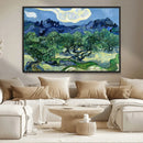 Olive Trees Van Gogh Wall Art Canvas Print