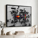 RedBull Formula 1 Canvas Wall Art Print