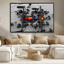 RedBull Formula 1 Canvas Wall Art Print