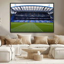 Chelsea FC Soccer Team Print - Stamford Bridge Stadium Wall