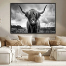 Scottish Cow Wall Art Canvas Print | Longhorn Wall Art | by MyGreatCanvas | Canvas Wall Art Prints | Photo Prints & Wall Decor