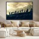 Fellowship Journey Wall Art – Fantasy Adventure Canvas Print by MyGreatCanvas | Canvas Wall Art Prints | Photo Prints & Wall Decor