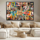 Abstract Art Collage Wall Art Canvas Print – Framed, Ready by MyGreatCanvas | Canvas Wall Art Prints | Photo Prints & Wall Decor