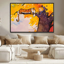 Calvin and Hobbes Tree Scene Canvas Print | 3 Panel Large by MyGreatCanvas | Canvas Wall Art Prints | Photo Prints & Wall Decor