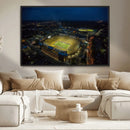 Michigan Stadium Night Game Wall Art – Sports Arena Aerial by MyGreatCanvas | Canvas Wall Art Prints | Photo Prints & Wall Decor