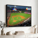 Angel Stadium Aerial Canvas Print – Los Angeles Angels