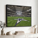 Dallas Cowboys Football Team Print - Arlington AT&T Stadium