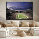 New England Patriots Football Team Print - Foxborough by MyGreatCanvas | Canvas Wall Art Prints | Photo Prints & Wall Decor