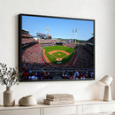 Cincinnati Reds Baseball Canvas Print - American Ball