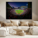 Houston Astros Baseball Print Canvas - Houston Minute Maid