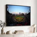 PNC Park Evening Game Triple Canvas Wall Art - Pittsburgh
