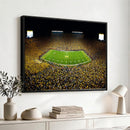 Stadium in Michigan Wall Art Canvas Print, Framed American