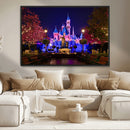 Disney Castle Wall Art – Framed Magic Kingdom Canvas by MyGreatCanvas | Canvas Wall Art Prints | Photo Prints & Wall Decor