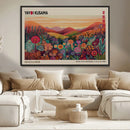 Framed Yayoi Kusama 1986 Wall Art Print – Japanese Wall Art