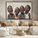 Shai Yossef Print - Joyful Childhood Canvas Wall Art -