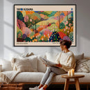 Yayoi Kusama Japanese Art Canvas Print, Abstract Art, Large