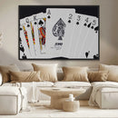 Poker Wall Art - Playing Cards Canvas Wall Art Print - Ace by MyGreatCanvas | Canvas Wall Art Prints | Photo Prints & Wall Decor