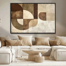Wabi Sabi Geometric Wall Art | Abstract Modern Minimalist