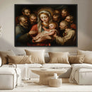 Religious Canvas Wall Art Print - Madonna and Child with by MyGreatCanvas | Canvas Wall Art Prints | Photo Prints & Wall Decor