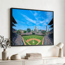 Wrigley Field Chicago Cubs Panoramic Art Multi-Piece Canvas