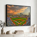 Chicago Wrigley Field Wall Art Canvas Print – Iconic