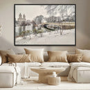 The Bow Bridge in Central Park Canvas, The Bow Bridge Canvas by MyGreatCanvas | Canvas Wall Art Prints | Photo Prints & Wall Decor