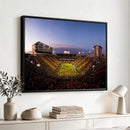 Iowa Hawkeyes Kinnick Stadium Wall Art Canvas Print, Framed