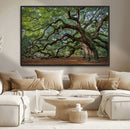 Historic Tree Wall Art – Framed Mossy Branch Canvas Artwork, by MyGreatCanvas | Canvas Wall Art Prints | Photo Prints & Wall Decor