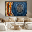Abstract Tree Rings Wall Art Canvas Print – Modern Wood by MyGreatCanvas | Canvas Wall Art Prints | Photo Prints & Wall Decor