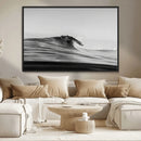 Black Wave Wall Art Canvas Print – Framed Abstract Surf by MyGreatCanvas | Canvas Wall Art Prints | Photo Prints & Wall Decor