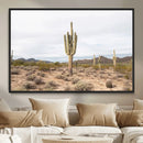 Saguaro Cactus Wall Art – Framed Desert Canvas Artwork, by MyGreatCanvas | Canvas Wall Art Prints | Photo Prints & Wall Decor